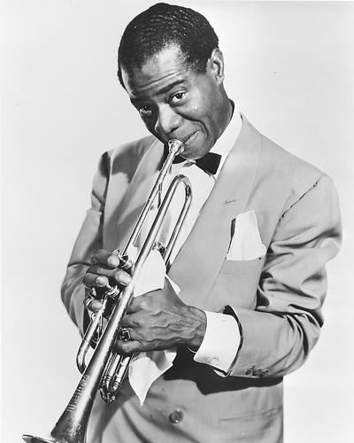 This is an image of 171492 Louis Armstrong Photograph & Poster