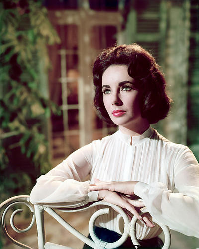 This is an image of 250009 Elizabeth Taylor Photograph & Poster
