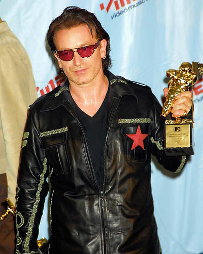 This is an image of 250099 Bono Photograph & Poster