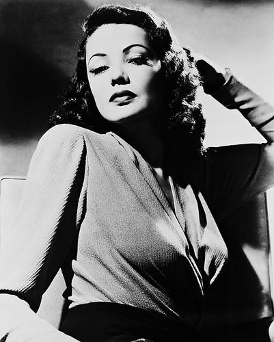 This is an image of 168506 Gene Tierney Photograph & Poster