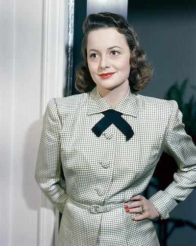 This is an image of 252348 Olivia De Havilland Photograph & Poster
