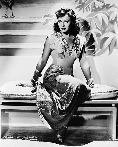 This is an image of 168703 Paulette Goddard Photograph & Poster