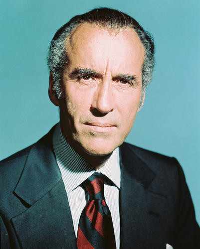 This is an image of 238450 Christopher Lee Photograph & Poster
