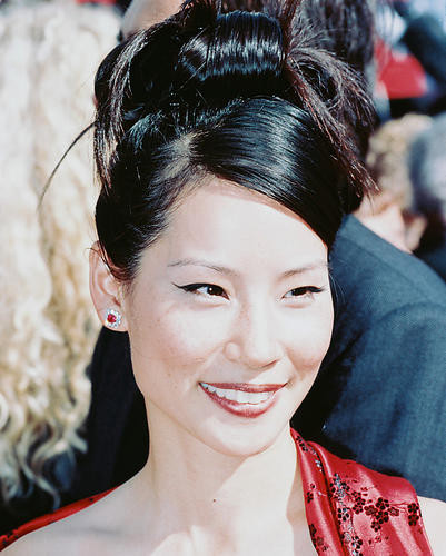 This is an image of 239266 Lucy Liu Photograph & Poster