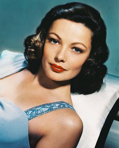 This is an image of 239390 Gene Tierney Photograph & Poster