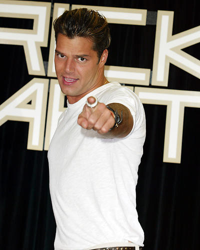 This is an image of 255545 Ricky Martin Photograph & Poster