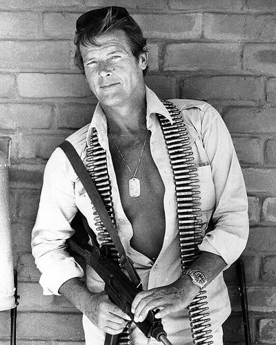 This is an image of 172775 Roger Moore Photograph & Poster