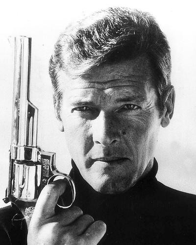 This is an image of 172777 Roger Moore Photograph & Poster