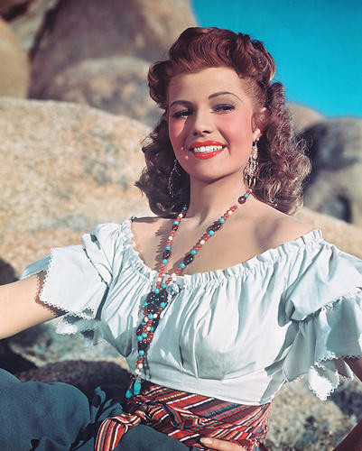 This is an image of 240474 Rita Hayworth Photograph & Poster
