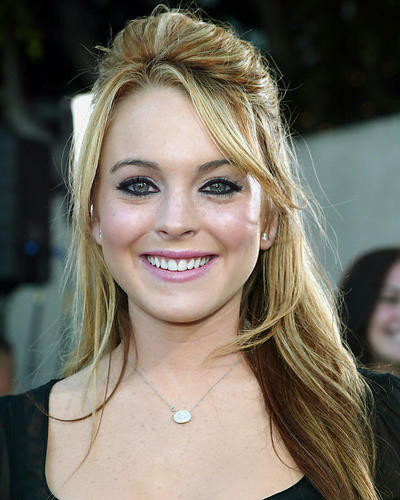 This is an image of 255975 Lindsay Lohan Photograph & Poster