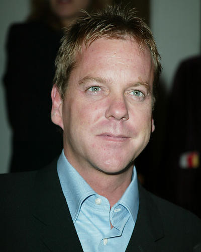 This is an image of 256073 Kiefer Sutherland Photograph & Poster