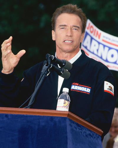 This is an image of 256552 Arnold Schwarzenegger Photograph & Poster