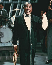 This is an image of 246350 Louis Armstrong Photograph & Poster