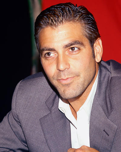 This is an image of 261137 George Clooney Photograph & Poster
