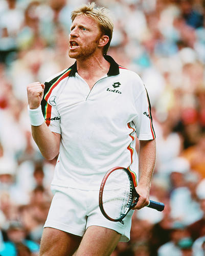 This is an image of 246706 Boris Becker Photograph & Poster