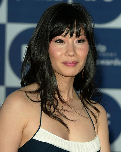 This is an image of 262283 Lucy Liu Photograph & Poster