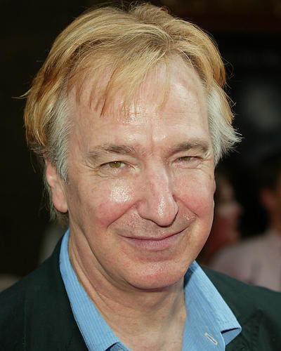 This is an image of 262389 Alan Rickman Photograph & Poster