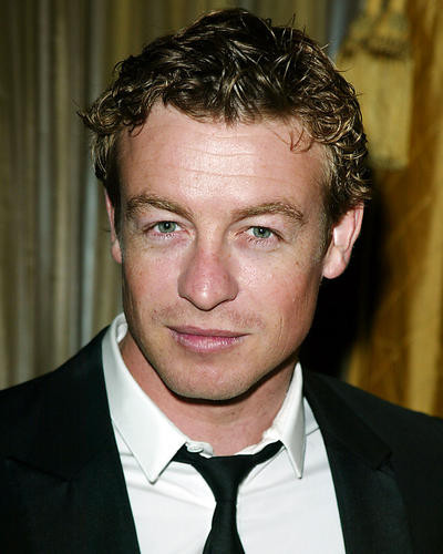 This is an image of 258917 Simon Baker Photograph & Poster