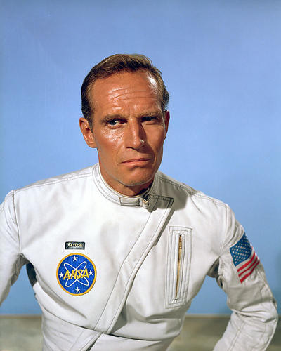 This is an image of 259031 Charlton Heston Photograph & Poster