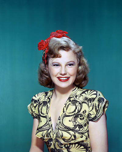 This is an image of 259215 June Allyson Photograph & Poster