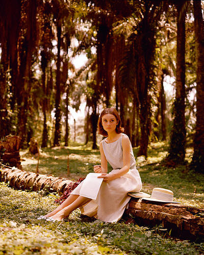 This is an image of 264035 Audrey Hepburn Photograph & Poster