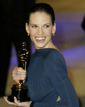 This is an image of 264143 Hilary Swank Photograph & Poster