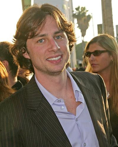 This is an image of 265200 Zach Braff Photograph & Poster
