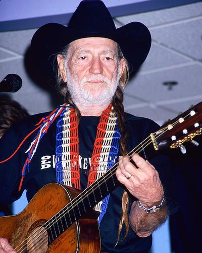 This is an image of 271205 Willie Nelson Photograph & Poster