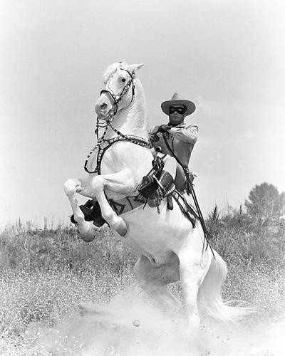 This is an image of 186672 Clayton Moore Photograph & Poster