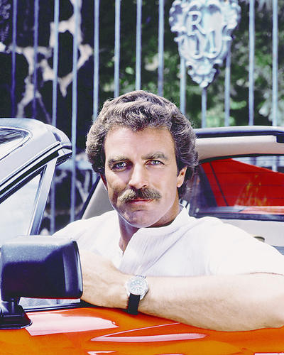 This is an image of 277105 Tom Selleck Photograph & Poster