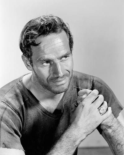 This is an image of 188535 Charlton Heston Photograph & Poster