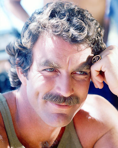 This is an image of 277961 Tom Selleck Photograph & Poster