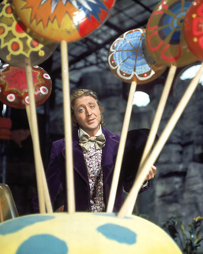 This is an image of 280376 Willy Wonka Photograph & Poster