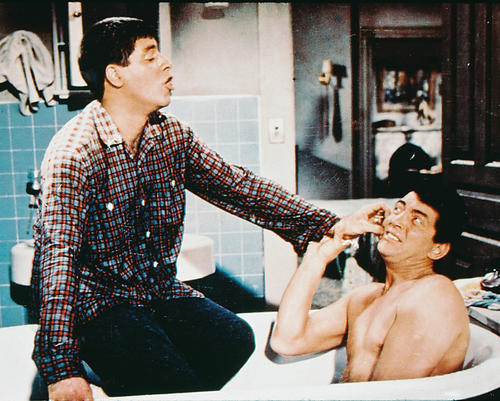This is an image of 227926 Dean Martin & Jerry Lewis Photograph & Poster
