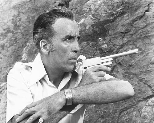 This is an image of 174011 Christopher Lee Photograph & Poster