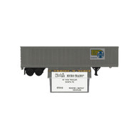 Kadee Micro-Trains 67010 Santa Fe Truck Rail Service Highway Piggy Back Container 45' Fruehauf Intermodal Van Trailer
