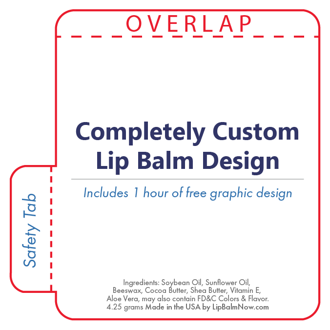 Completely Custom Lip Balm Design
