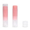 Clear Stick Filled and Unlabeled Lip Balm Tube