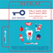 Turquoise Dental Hygiene Diagram Lip Balm Tube
