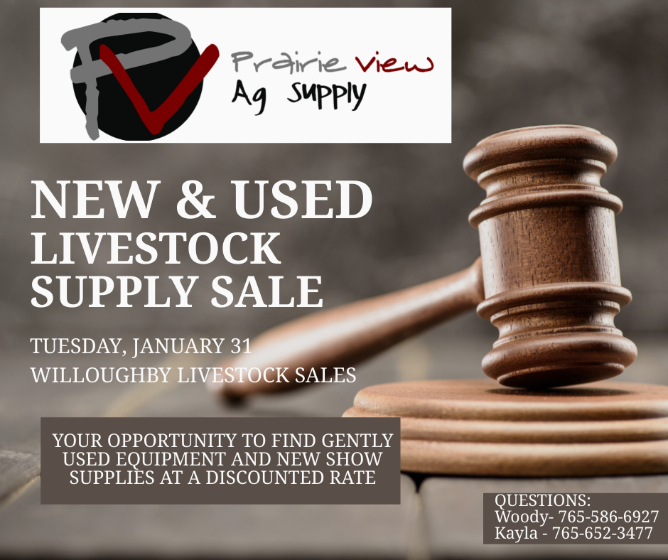Prairie View Ag Supply Livestock Show Supplies