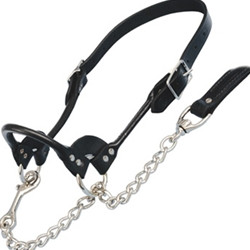 Sullivan Supply Classic Leather Rolled Nose Show Halter