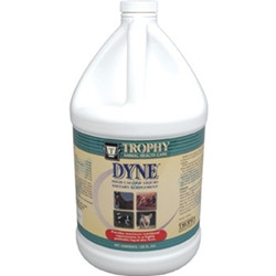 Trophy Animal Health Care Dyne Gallon

Dyne high calorie liquid dietary supplement provides livestock with high levels of calories in a minimum volume. Each ounce of Dyne provides 150 calories for extra energy for peak performance. In addition, each ounce contains proteins and vitamins. The tasty vanilla taste can be top dressed on other foods or mixed with water.

Administer to sheep, pigs and goats at the rate of 3 oz. per day and cattle at the rate of 9 oz. per day.