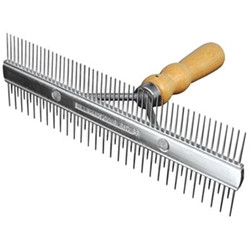 Sullivan Supply Doublestuff Comb with wooden handle