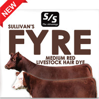 FYRE - Medium Red Livestock Hair Dye