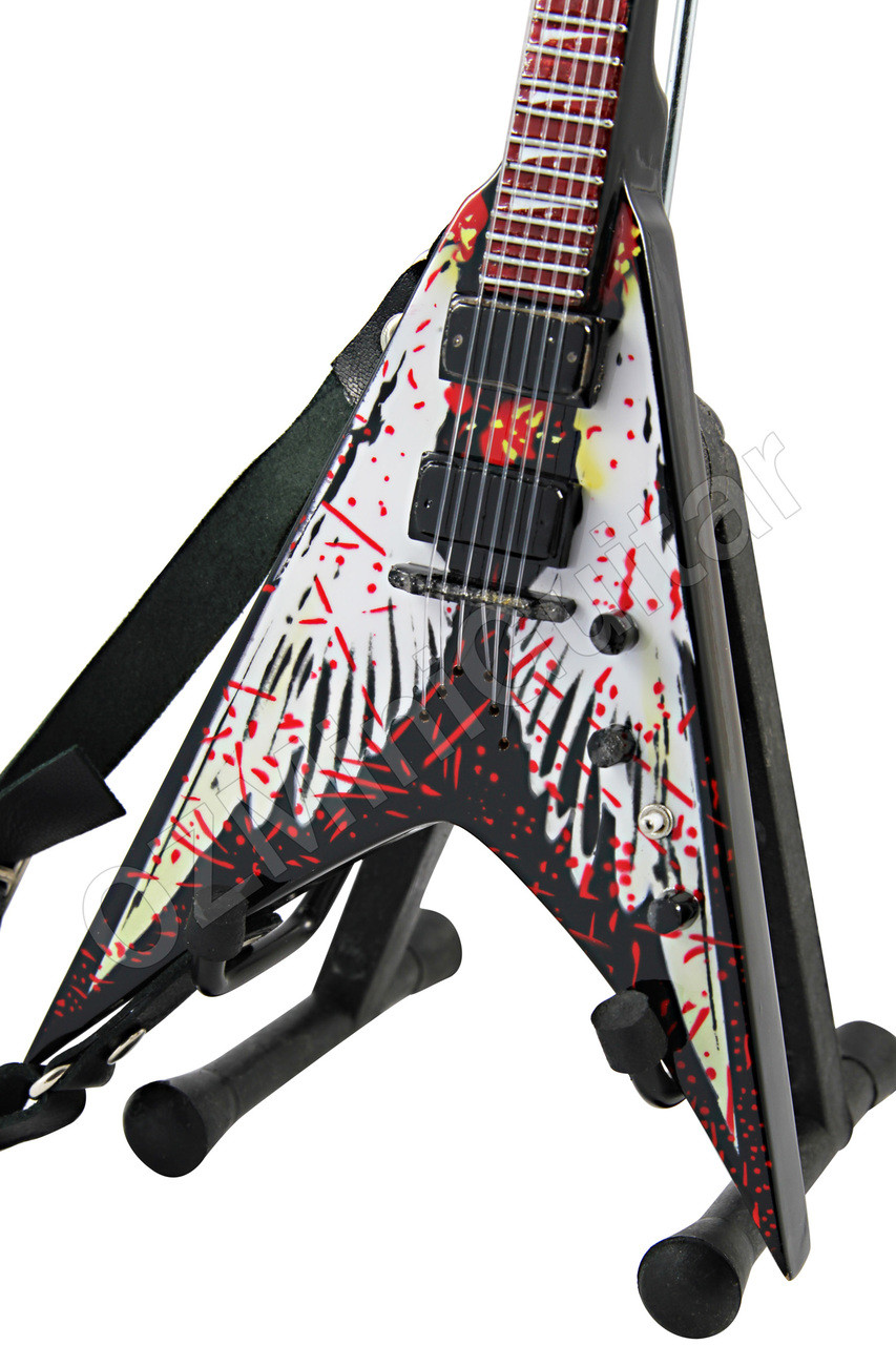 DEAN DAVE MUSTAIN Signature ギター ケース付 Miniature Guitar Dean Dave Mustaine Signature V ANGEL OF DEATH