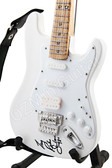 Miniature Guitar Richie Sambora White