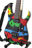 Miniature Guitar John Petrucci CUBIST Picasso