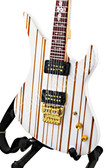 Miniature Guitar Synyster Gates AVENGED SEVENFOLD White