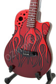 Miniature Guitar Nikki Sixx Red Ovation