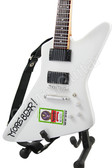 Miniature Guitar James Hetfield Metallica MORE BEER